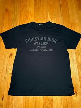 DIOR “Christian Dior Atlier” TShirt Black 🔥
